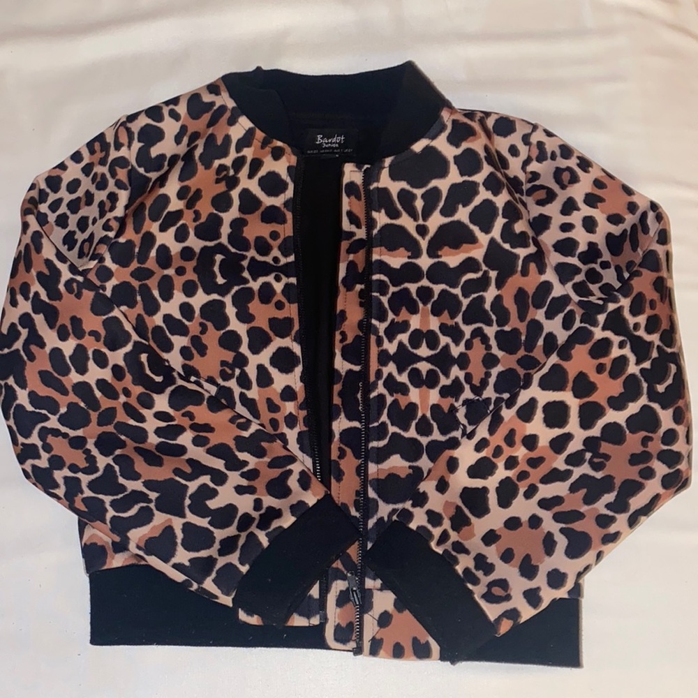 Bardot Junior animal print Jacket.